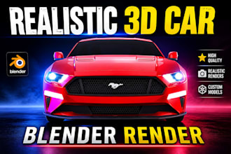design high quality 3d vehicle models for games and products