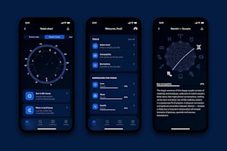 build ai astrology website and app with personalized horoscope and birth chart