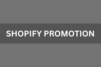 do shopify promotion, shopify marketing advice
