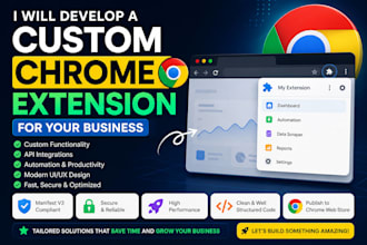 develop a custom chrome extension for your business