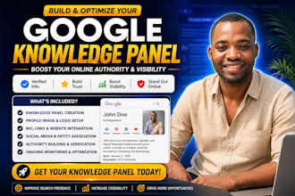 create, claim and edit a google knowledge panel