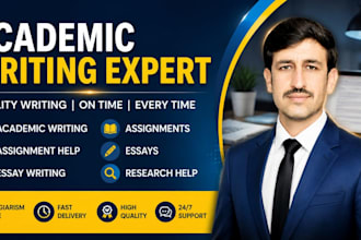 do academic writing, research,and content writing