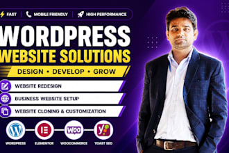 create, design, redesign and fix wordpess with free elementorpro