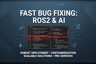 fix bugs in your ros2, python, or yolo computer vision code