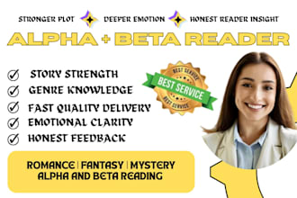 intensively beta read any of your book