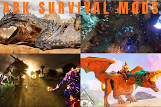 create custom ark survival ascended mods, ark creature mods, unreal engine 4,5