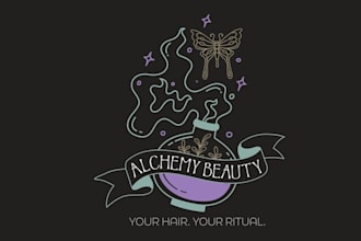 design barber beauty hair salon logo