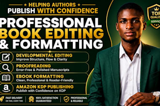 be kdp ebook ghostwriter, christian book editor book formatter, book proofreader