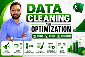 clean, format, consolidate, split excel data professionally