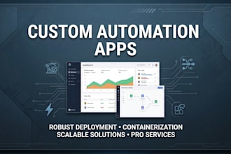 create a custom python automation script with a professional gui