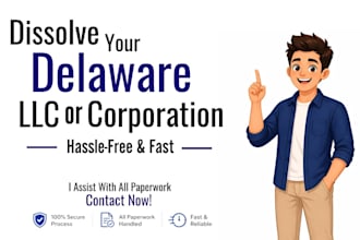 dissolve your delaware llc or cancel corporation and close ein