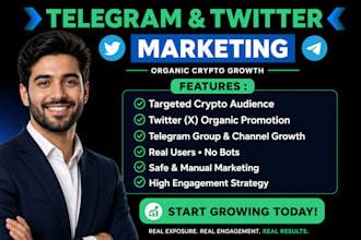 do telegram promotion twitter promotion telegram marketing