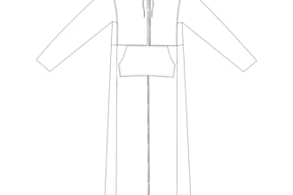 create fashion technical flats and garment illustrations
