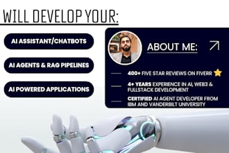 build ai assistant, claude integration or rag pipeline for your business
