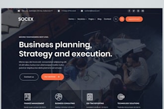 design a modern squarespace business website
