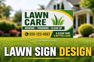 design lawn sign yard sign real estate sign bandit sign billboard outdoor sign
