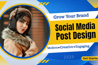 design social media posts