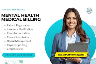 do mental health billing and insurance claims