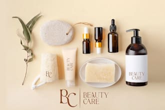 do modern feminine, cosmetic, beauty salon and skincare branding logo design