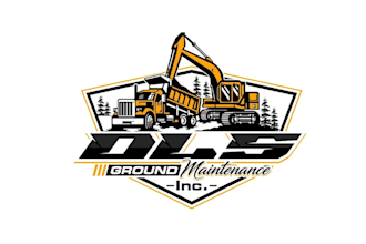 design original attractive dump truck logo with my creative thinking