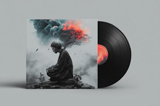 design eye catching hip hop album covers and rap cover art