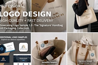 design a unique minimalist brand logo