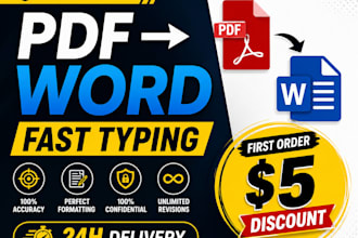 retype PDF to word, image to word, fast typing