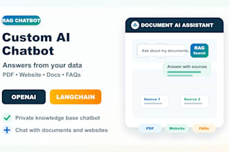 build a custom ai chatbot using rag openai langchain and your data