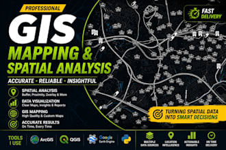 deliver professional geospatial analysis and gis mapping services