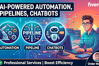 build ai powered automations, chatbots and content pipelines