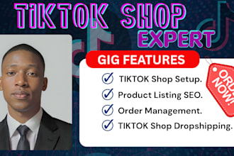 setup tiktok shop, tiktok ads expert, tiktok shop growth manager
