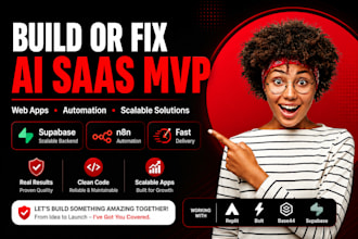build fix loveable lovable ai apps saas mvp web n8n bolt supabase base44 replit