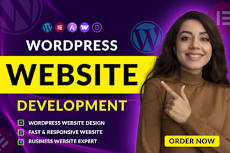 build a fast responsive wordpress business website