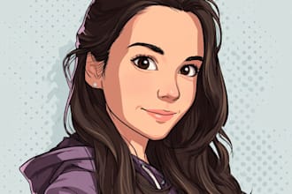 do a cartoon portrait of you, perfect gift