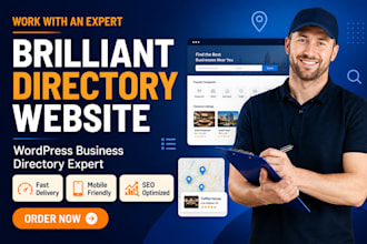 create brilliant directory business directory wordpress website