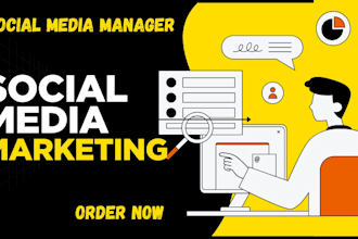 social media marketing manager content creator ig fb tiktok manager pinterest