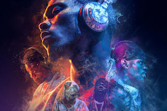 do cover art designs for mixtapes and albums