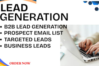 generate verified b2b leads, targeted prospect email lists