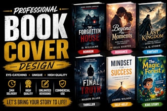 design a professional book cover