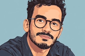 do a cartoon portrait