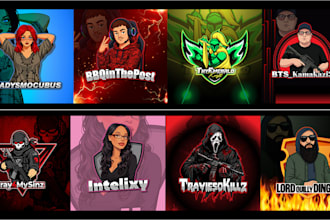 create a custom gaming logo