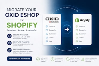 migrate your store to shopify from gambio, shopware, oxid or jtl shop