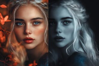 create fantasy portrait as mythological god or deity