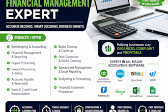 do financial management and bookkeeping