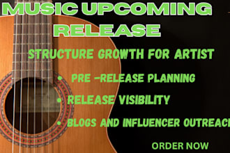 plan and manage your music release strategy and growth campaign