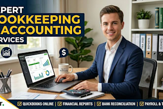 bookkeeping in xero or quickbooks for UK businesses