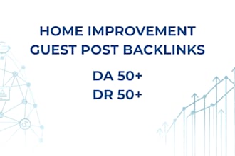 build roofing, plumbing, home repair, guest post backlinks, SEO