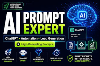 design powerful ai prompts for chatgpt and automation