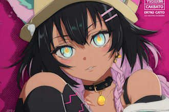 draw anime chibi character art for design character