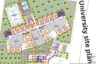 create fast accurate site plan designs and cad drawings for permit approval